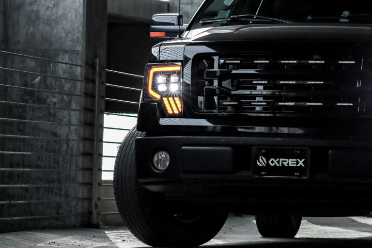AlphaRex 09-14 Ford F150 NOVA-Series LED Projector Headlights