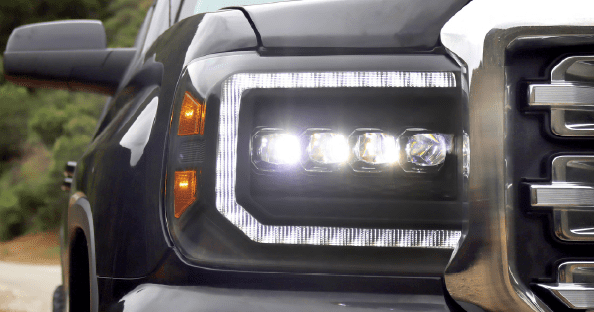 AlphaRex 14-18 GMC Sierra NOVA-Series Full LED Projector Headlights