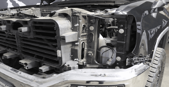2016-2018 Chevrolet Silverado 1500 Grille Mounting Panel - Action Crash